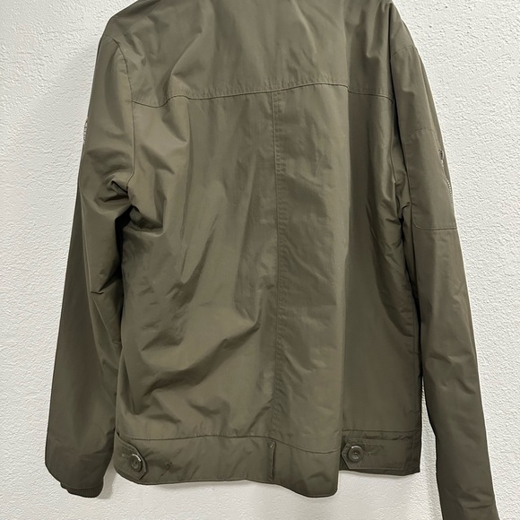 PRICE DROP ❤️Mens Crosshatch Black label Woodrow Jacket In Olive Green Sz L - Picture 7 of 10